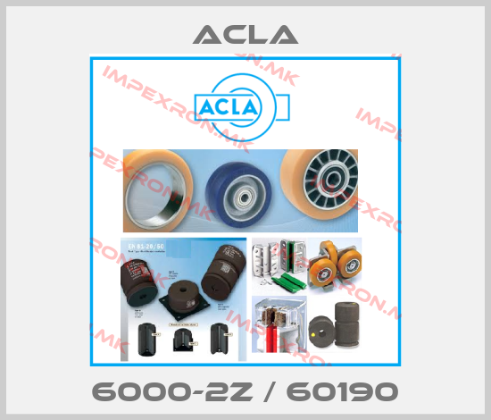 Acla-6000-2Z / 60190price