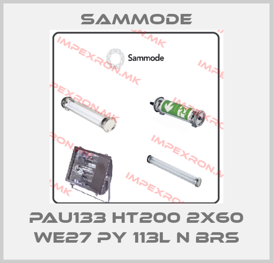 Sammode-PAU133 HT200 2x60 WE27 PY 113L N BRSprice