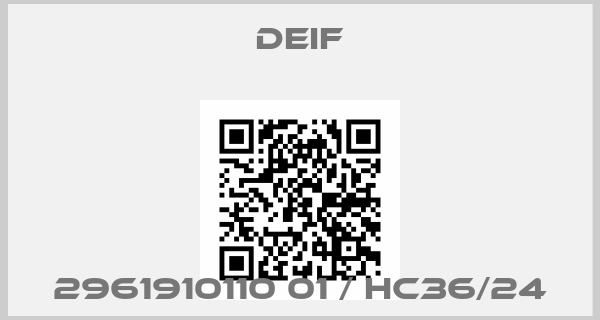 Deif-2961910110 01 / HC36/24price
