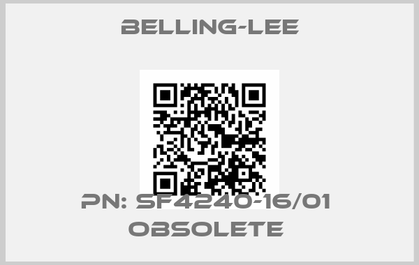 Belling-lee-PN: SF4240-16/01  OBSOLETE price