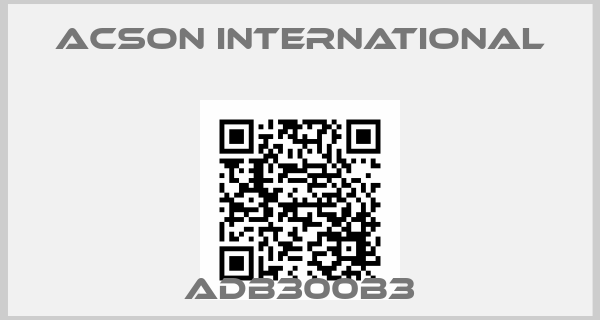 Acson International-ADB300B3price