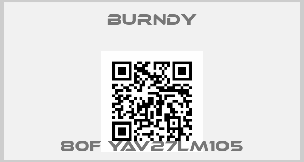 Burndy-80F YAV27LM105price