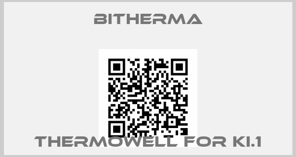 Bitherma-Thermowell for KI.1price
