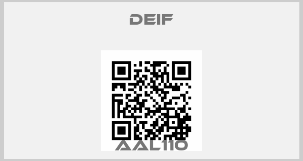 Deif-AAL110price
