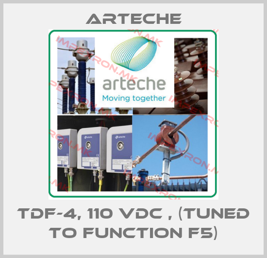 Arteche-TDF-4, 110 VDC , (tuned to function F5)price