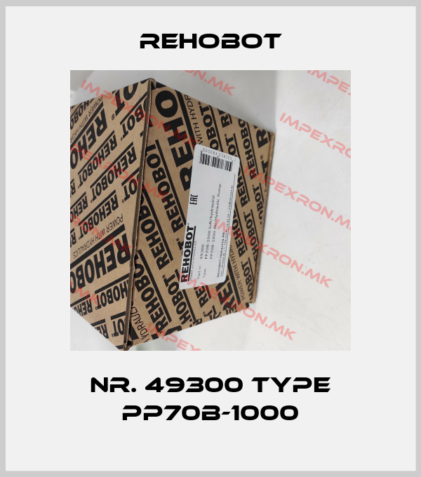 Rehobot-Nr. 49300 Type PP70B-1000price