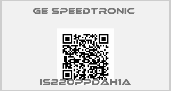GE Speedtronic -IS220PPDAH1Aprice