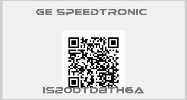 GE Speedtronic -IS200TDBTH6Aprice
