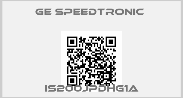 GE Speedtronic -IS200JPDHG1Aprice
