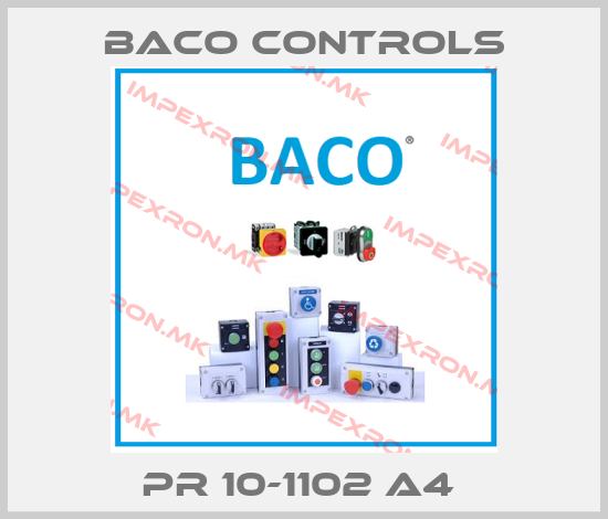 Baco Controls-PR 10-1102 A4 price