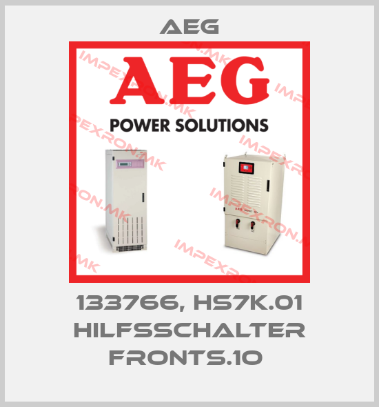 AEG-133766, HS7K.01 HILFSSCHALTER FRONTS.1O price
