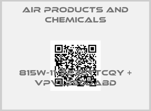 Air Products and Chemicals-815W-11-2236TTCQY + VPVL250DABDprice