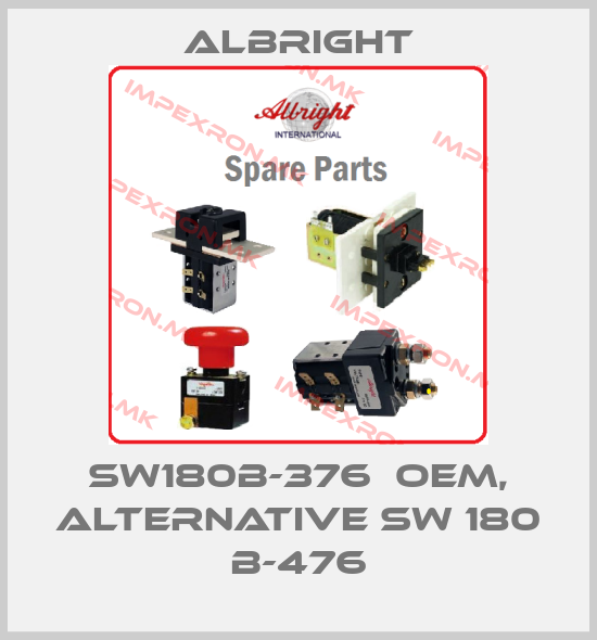 Albright-SW180B-376  oem, alternative SW 180 B-476price