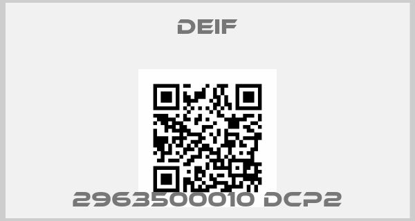 Deif-2963500010 DCP2price
