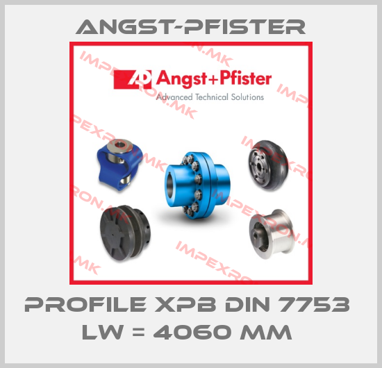 Angst-Pfister-PROFILE XPB DIN 7753  LW = 4060 MM price