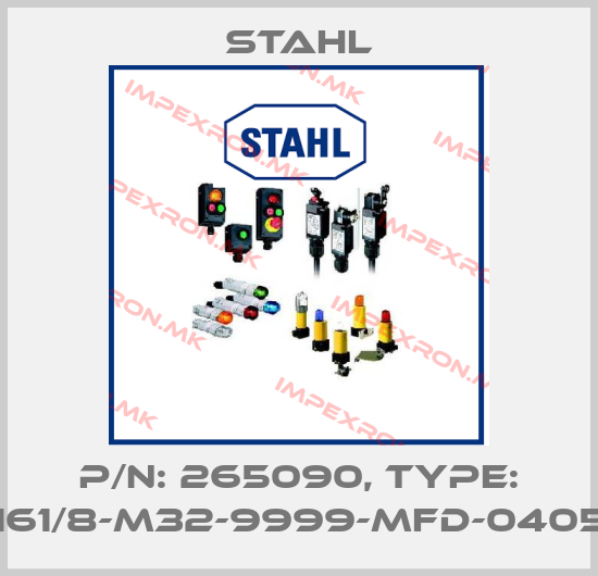 Stahl-P/N: 265090, Type: 8161/8-M32-9999-MFD-04050price
