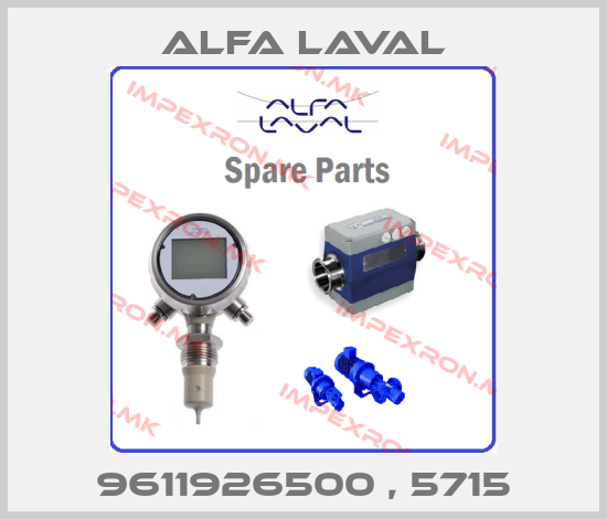 Alfa Laval-9611926500 , 5715price