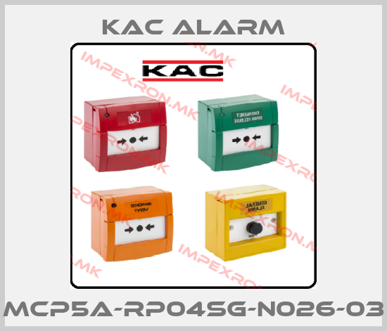 KAC Alarm-MCP5A-RP04SG-N026-03price