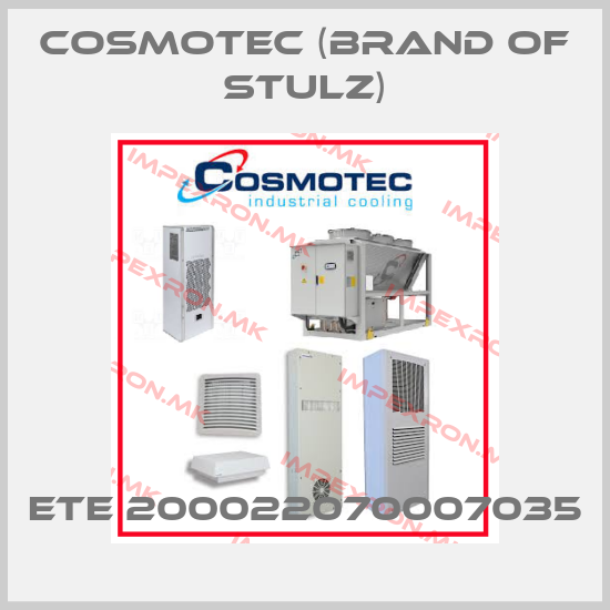 Cosmotec (brand of Stulz)-ETE 200022070007035price