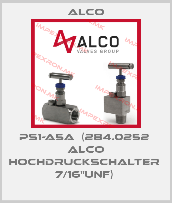 Alco-PS1-A5A  (284.0252  Alco Hochdruckschalter  7/16"UNF) price