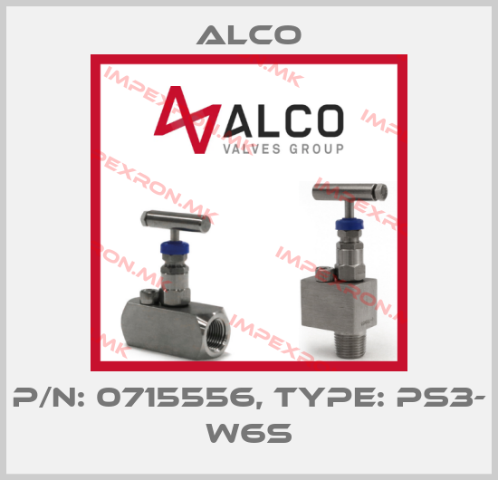 Alco-p/n: 0715556, Type: PS3- W6Sprice
