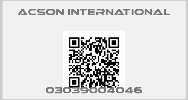 Acson International-03039004046price