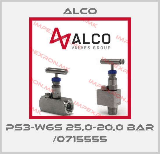 Alco-PS3-W6S 25,0-20,0 BAR /0715555price