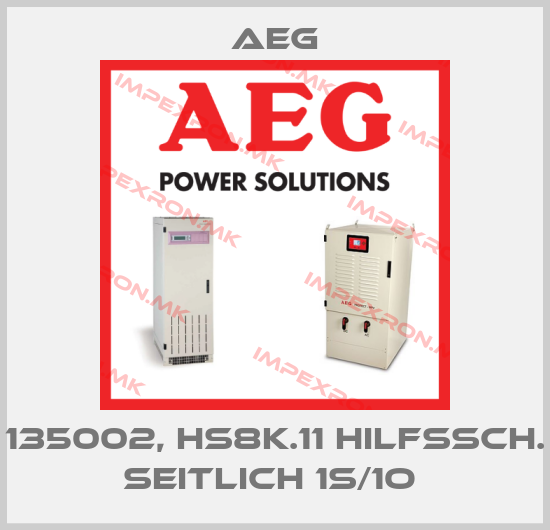 AEG-135002, HS8K.11 HILFSSCH. SEITLICH 1S/1O price