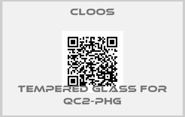 Cloos-Tempered glass for QC2-PHGprice