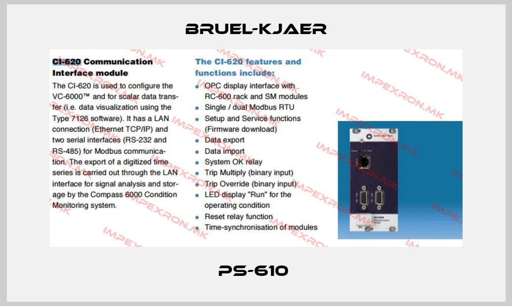 Bruel-Kjaer-PS-610 price