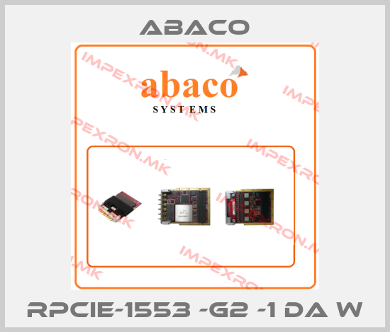 Abaco-RPCIE-1553 -G2 -1 DA Wprice