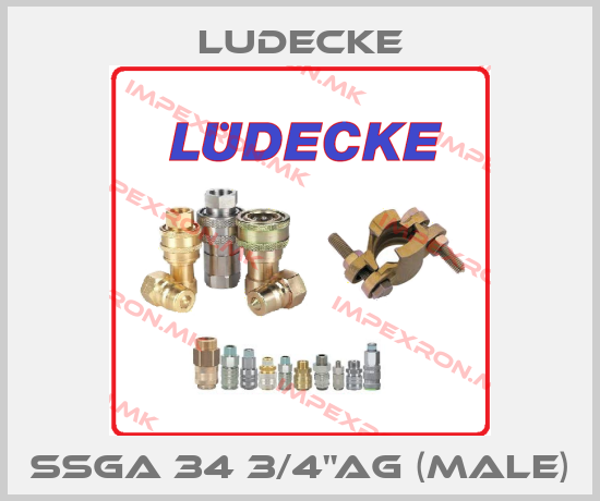 Ludecke-SSGA 34 3/4"AG (male)price
