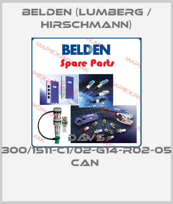 Belden (Lumberg / Hirschmann)-DAVS 300/1511-C1/02-G14-R02-05 CAN price