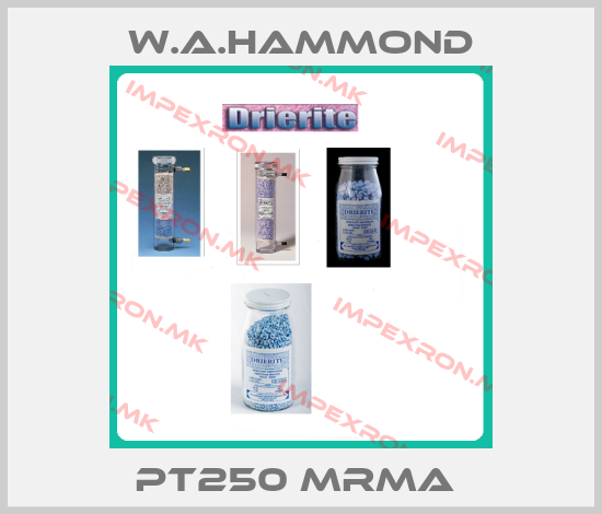 W.A.Hammond-PT250 MRMA price