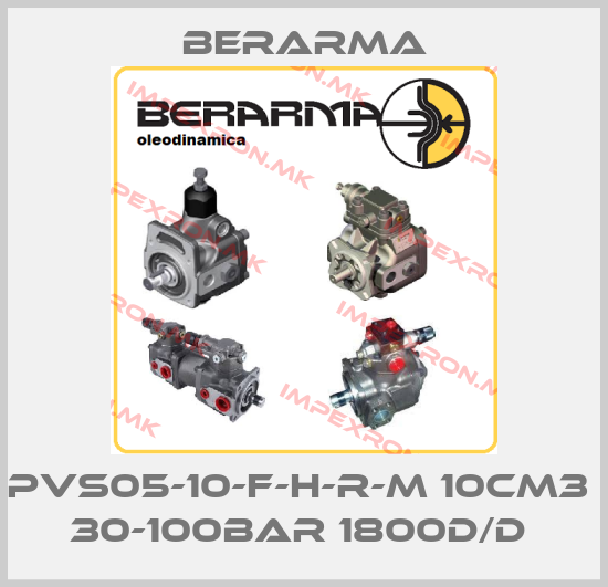 Berarma-PVS05-10-F-H-R-M 10CM3  30-100BAR 1800D/D price