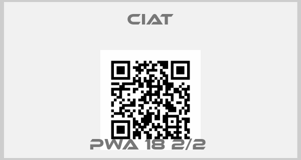 Ciat-PWA 18 2/2 price