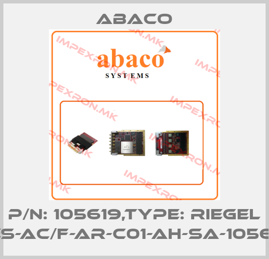 Abaco-P/N: 105619,Type: RIEGEL CES-AC/F-AR-C01-AH-SA-105619price