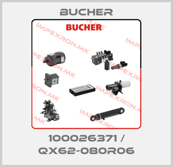 Bucher-100026371 / QX62-080R06price