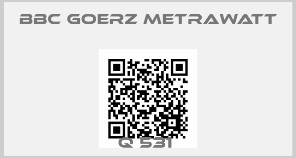 BBC Goerz Metrawatt-Q 531 price