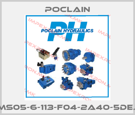 Poclain-MS05-6-113-F04-2A40-5DEJprice
