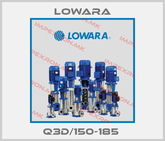 Lowara-Q3D/150-185 price
