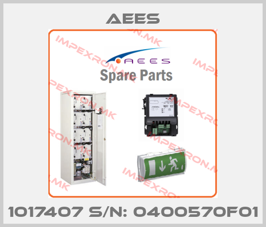 AEES-1017407 S/N: 0400570F01price