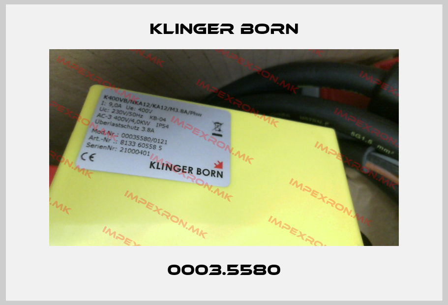 Klinger Born-0003.5580price