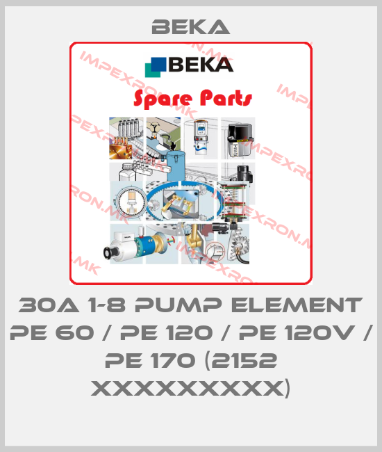 Beka-30a 1-8 Pump element PE 60 / PE 120 / PE 120V / PE 170 (2152 xxxxxxxxx)price