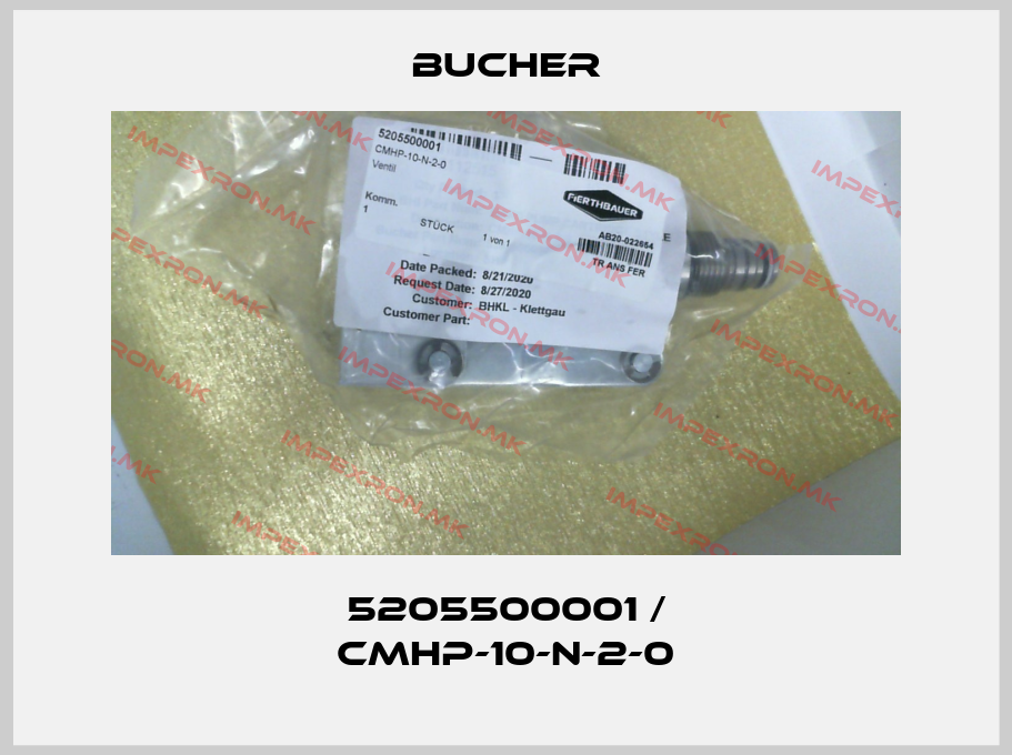 Bucher-5205500001 / CMHP-10-N-2-0price
