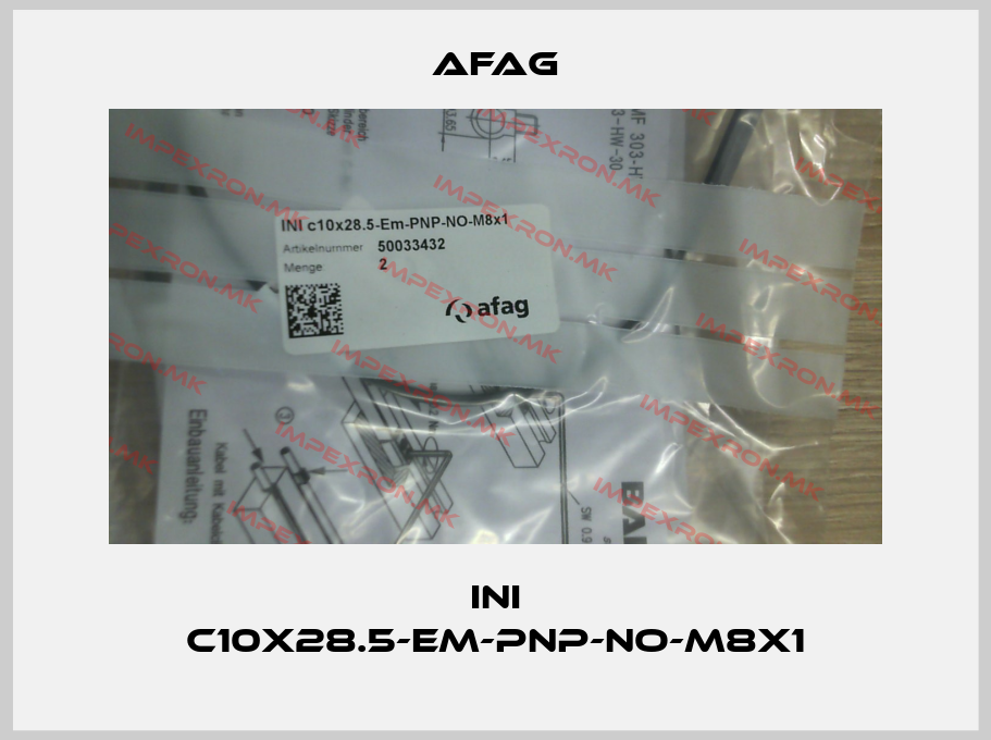 Afag-INI c10x28.5-Em-PNP-NO-M8x1price