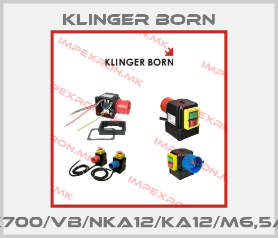 Klinger Born-K700/VB/NKA12/KA12/M6,5Aprice