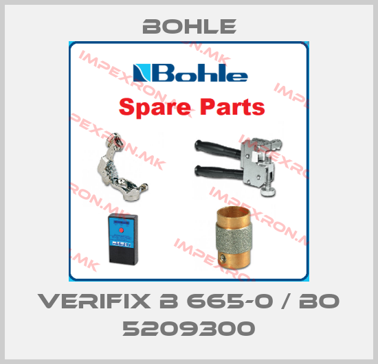 Bohle-Verifix B 665-0 / BO 5209300price