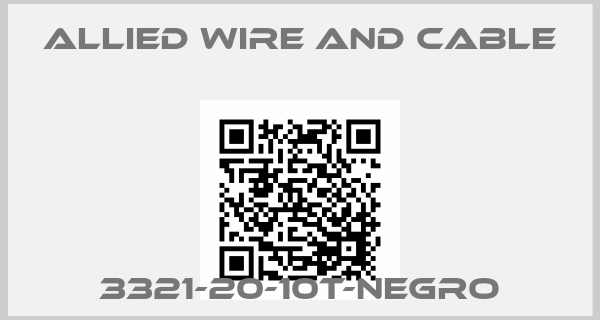 Allied Wire and Cable-3321-20-10T-NEGROprice
