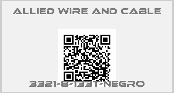 Allied Wire and Cable-3321-8-133T-NEGROprice